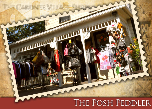 Posh Peddler at Gardner village Posh Peddler at Gardner village