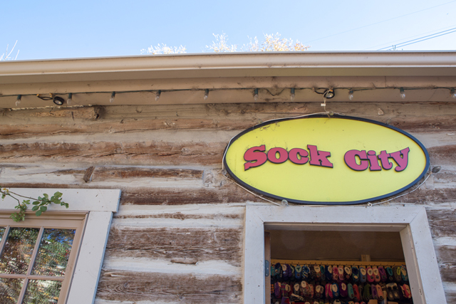 sock city at gardner village