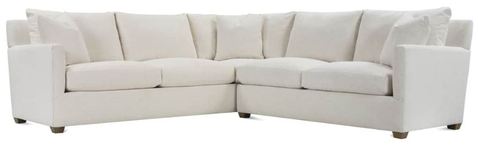 Lilah Custom Sofa  | Contact Us for More Information - white lilah sofa can be customized 