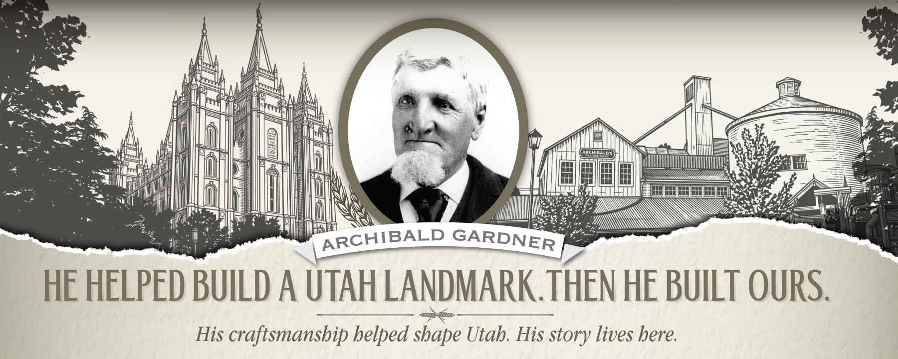 archibald gardner and the salt lake temple
