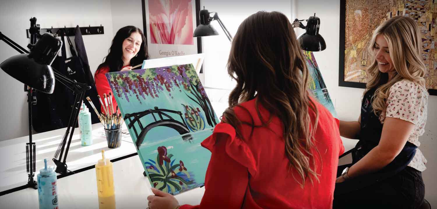 paint parties at the art cottage