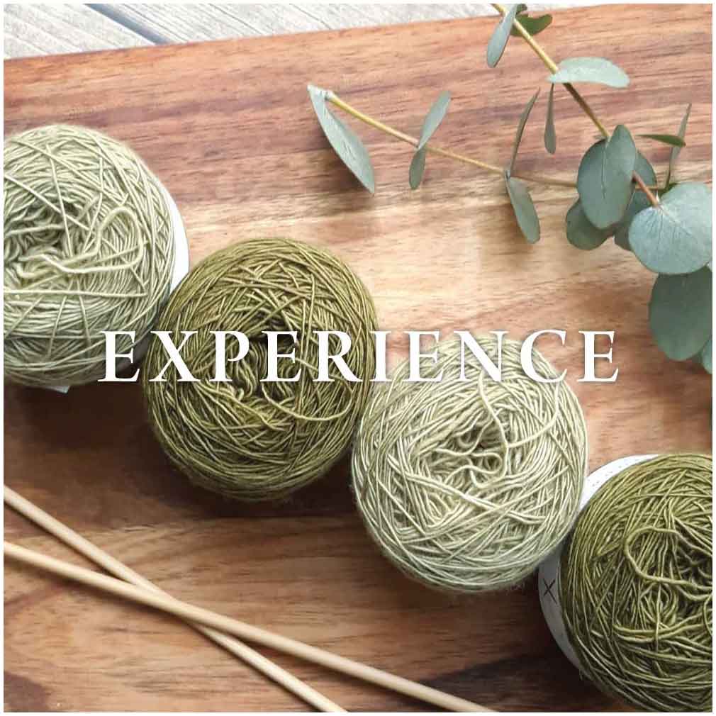 yarn for knitting class at willow hill yarn company