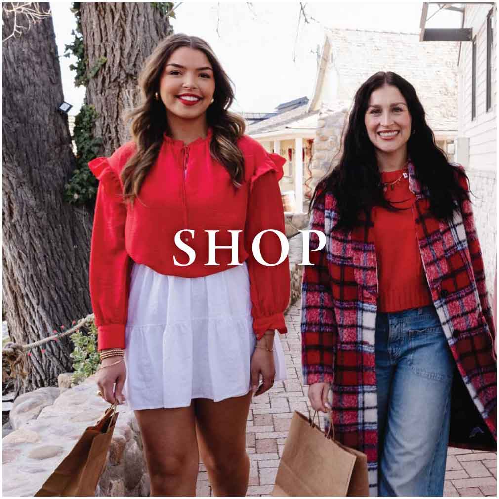 two friends shopping at gardner vilage