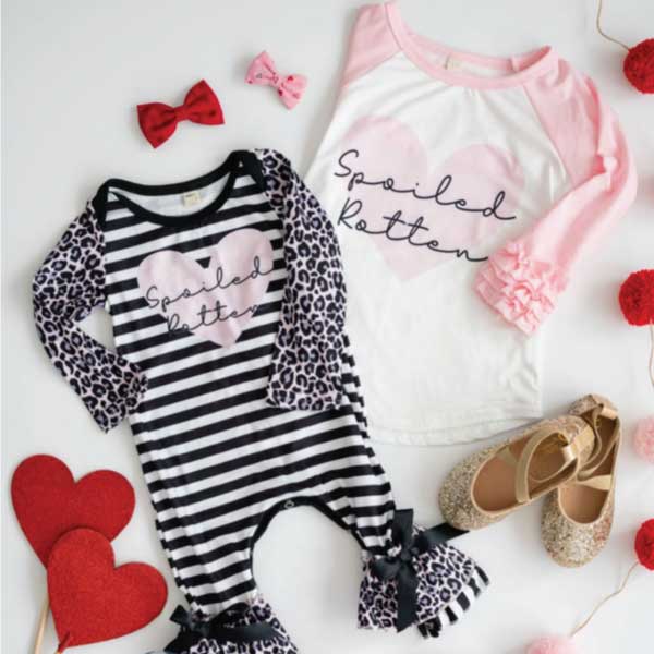 clothing from spoiled rotten childrens boutique