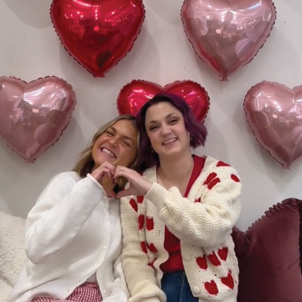 gals at layers bedding