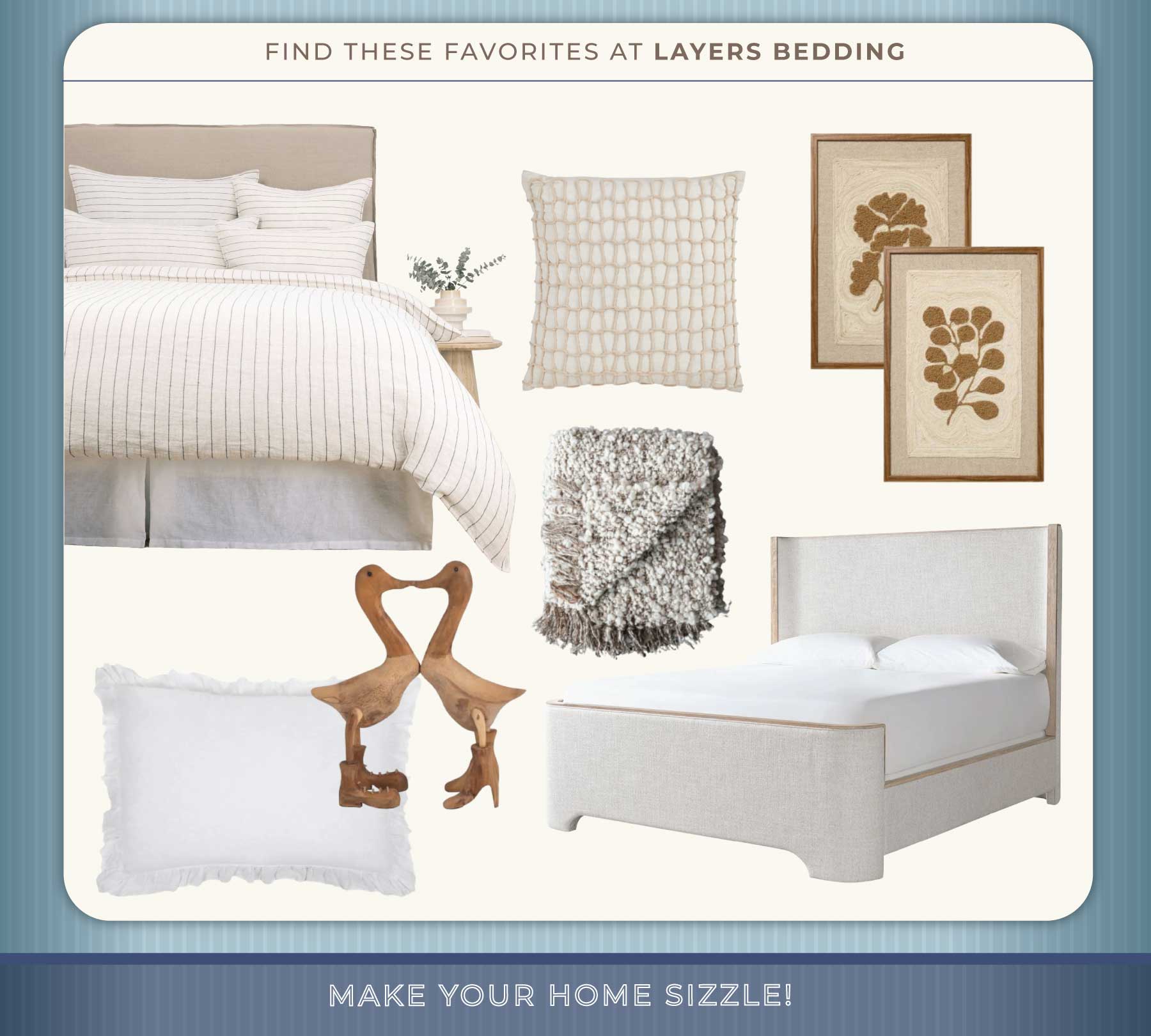 summer favorites - layers bedding