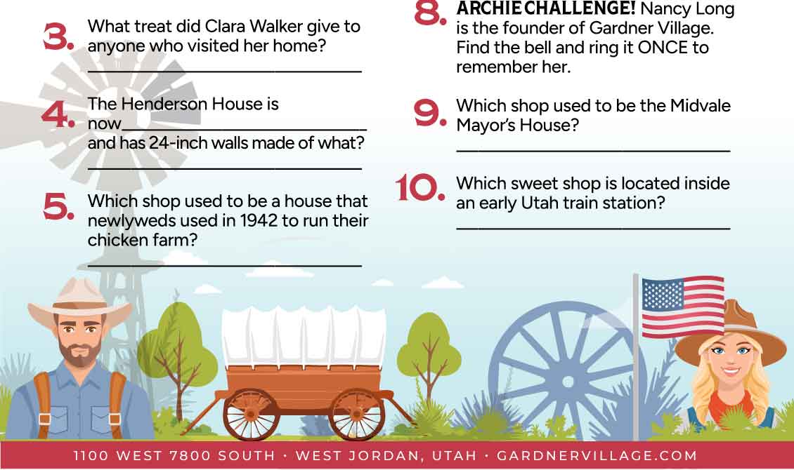 history hunt at gardner village - 2 
